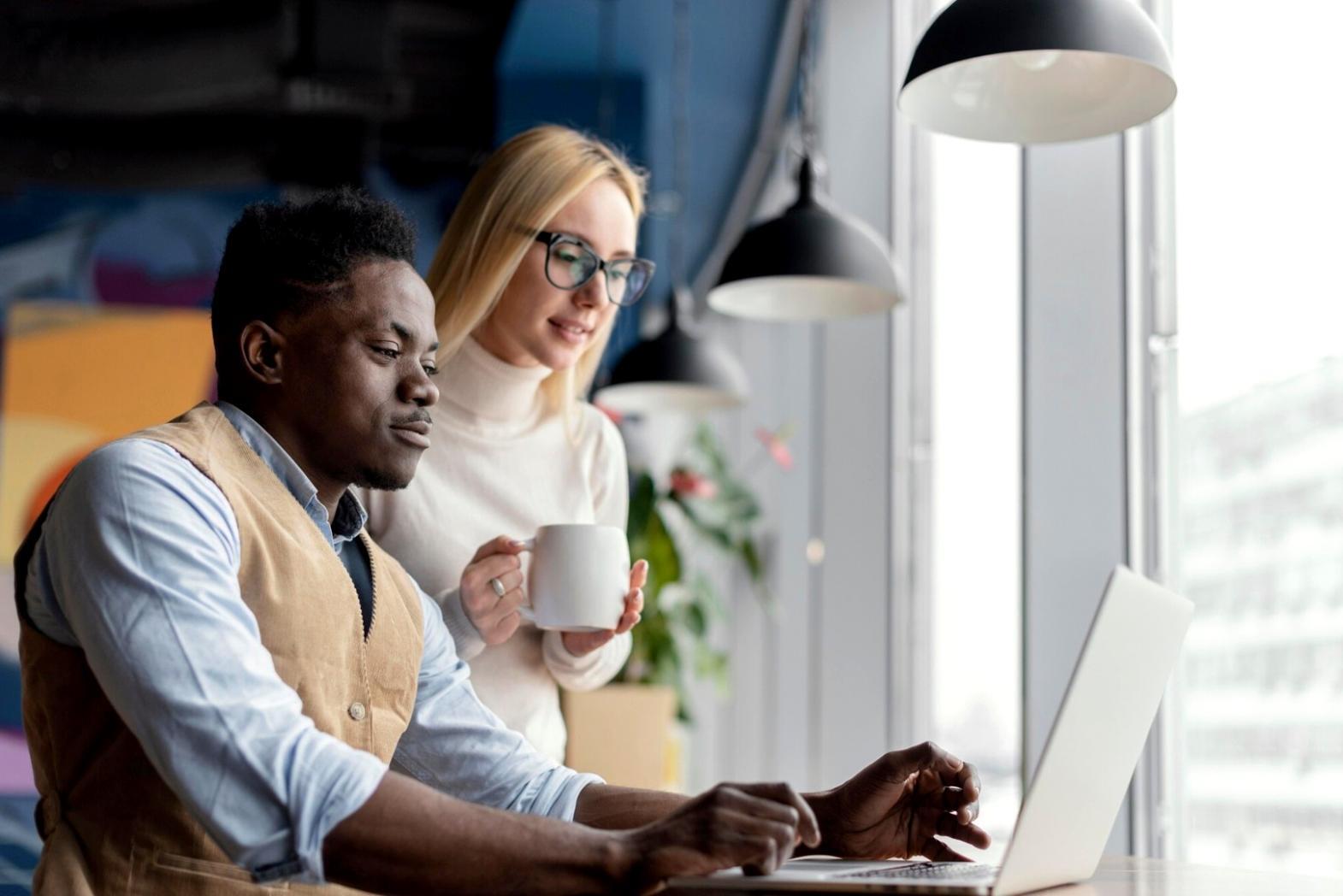 Interactive workshop setting with participants learning practical budgeting techniques